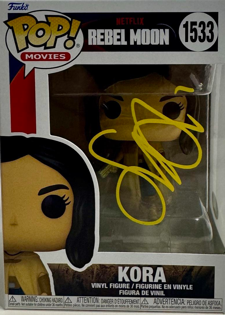 Sofia Boutella Signed Funko Pop #1533 "Kora" (Rebel Moon) - JSA COA